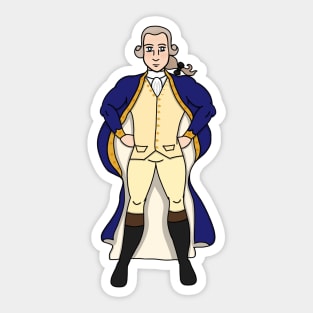 Super George (Large Design) Sticker